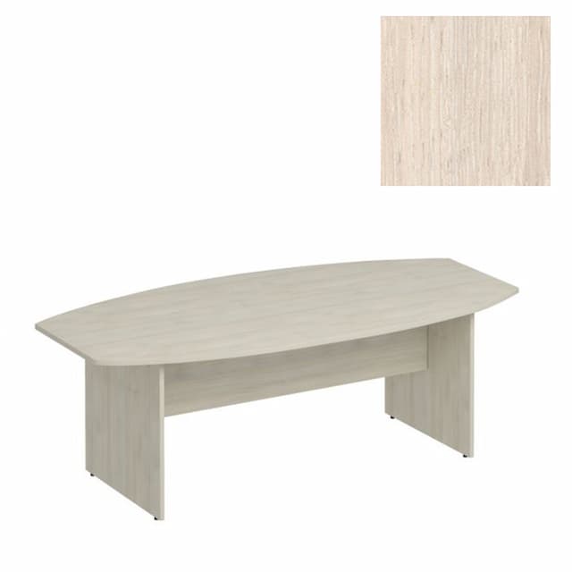 Стол для переговоров Юнитекс Комфорт К.143 ДШ (220x110x75) дуб шамони