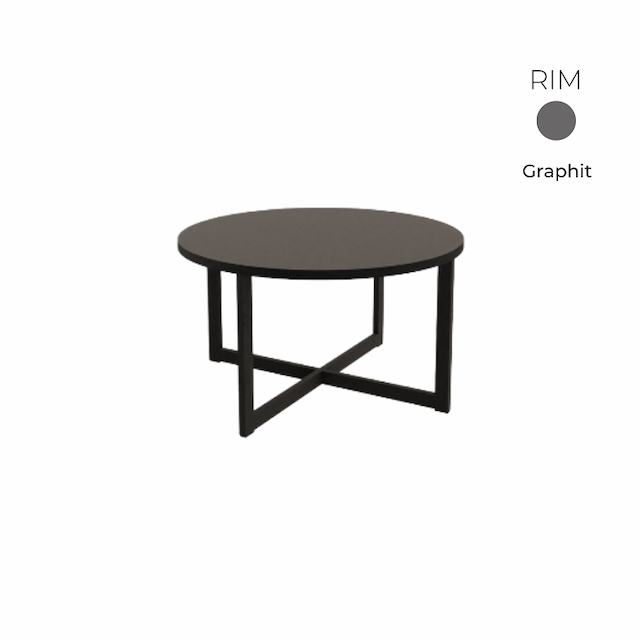 Стол журнальный круглый Алсав 21RIM.008 Graphit