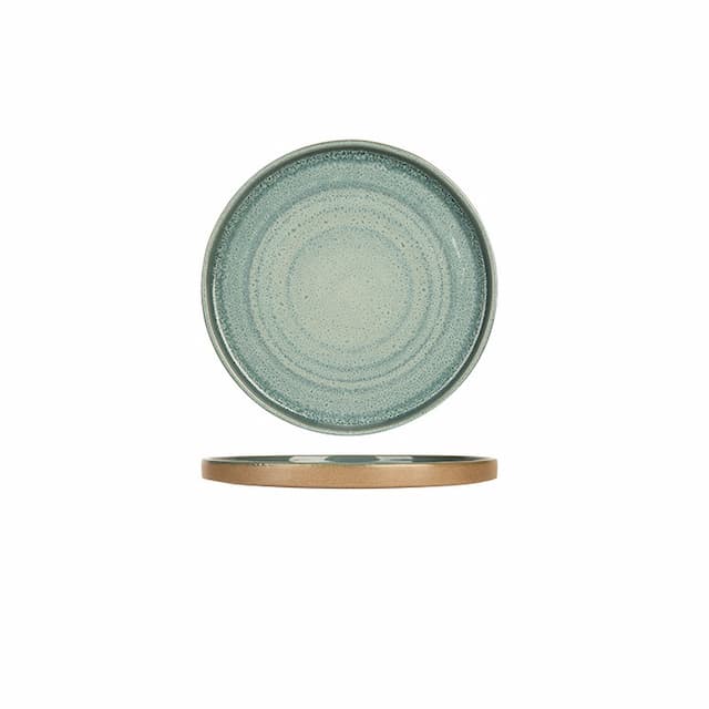 Тарелка с вертикальным бортом d 21 см CosyTrendy BASALT OCEAN GREEN 3945021