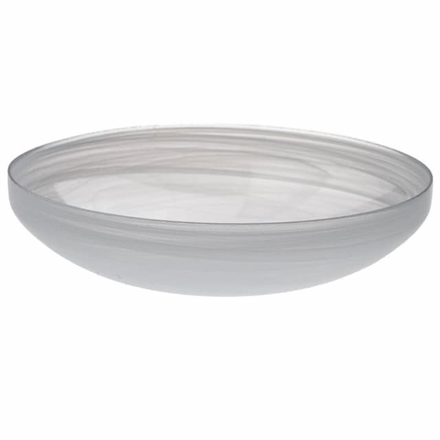 Салатник ARDACAM Ethos ARD 1834.2 d 24 см h 5,5 см (стекло, цвет / декор белый)