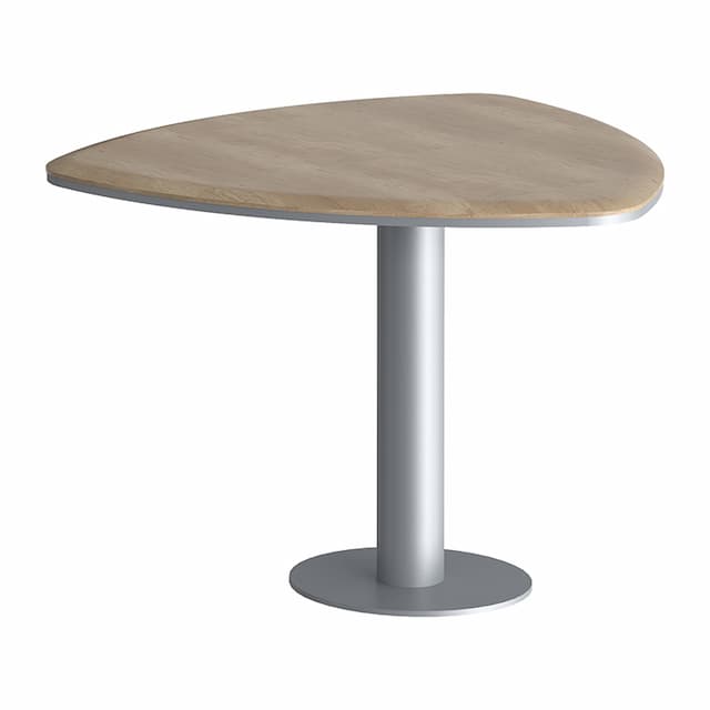 Стол для переговоров Skyland DCT 110M.1 дуб каньон/алюминий 1100х1100х773