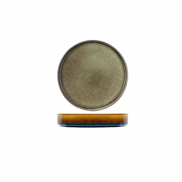 Тарелка суповая 1,23 л, d 23 см h 4,3 см CosyTrendy QUINTANA GREEN 3948023