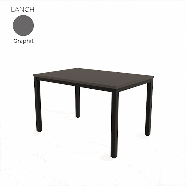Стол обеденный прямоугольный Алсав 21LANCH.002 Graphit